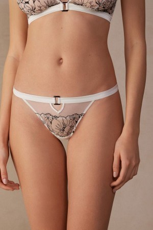 White Intimissimi Pure Joy Brazilian | ZCANQ21378